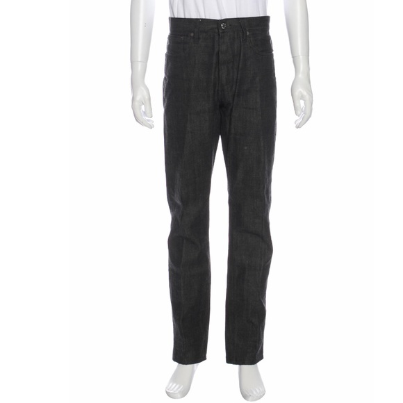 Helmut Lang Button Front Straight Leg Jeans - Picture 10 of 10